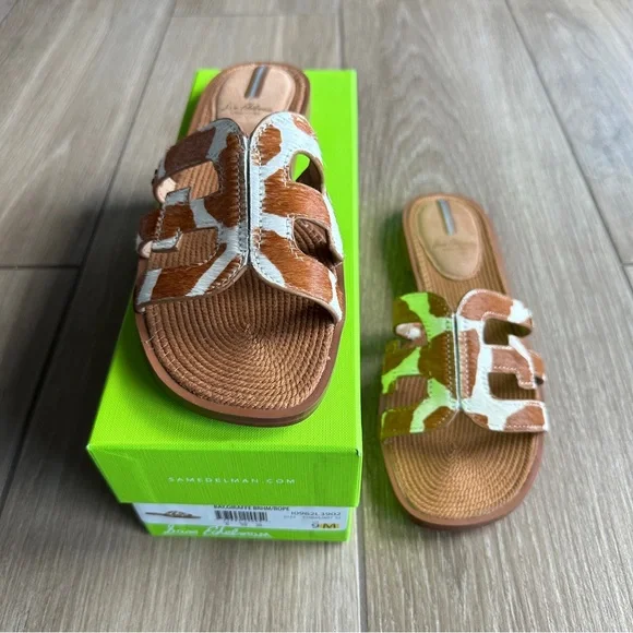 NWT Sam Edelman Bay 21 Slip On Slide Sandals Size 9 - Picture 10 of 11